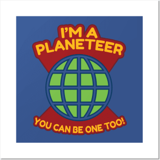 Planeteer Too Posters and Art